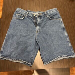 Wrangler Blue Jean Shorts Baggy Fit